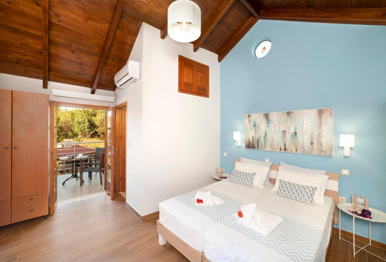 Cretan Lux Villa Heated Pool Gavalochori Eksteriør billede