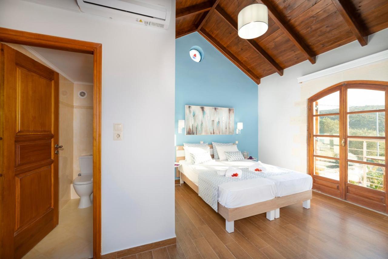 Cretan Lux Villa Heated Pool Gavalochori Eksteriør billede